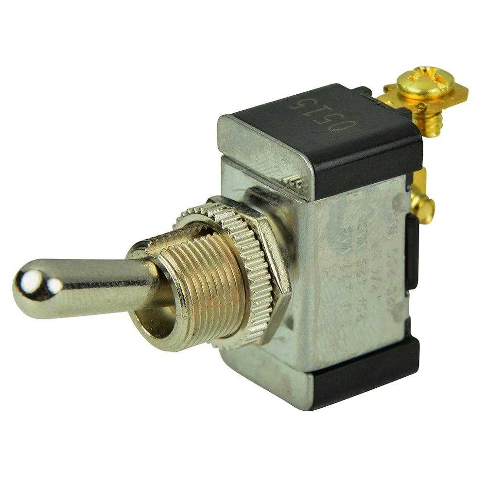 BEP Marine, BEP SPST Chrome Plated Toggle Switch -OFF/(ON) [1002002]